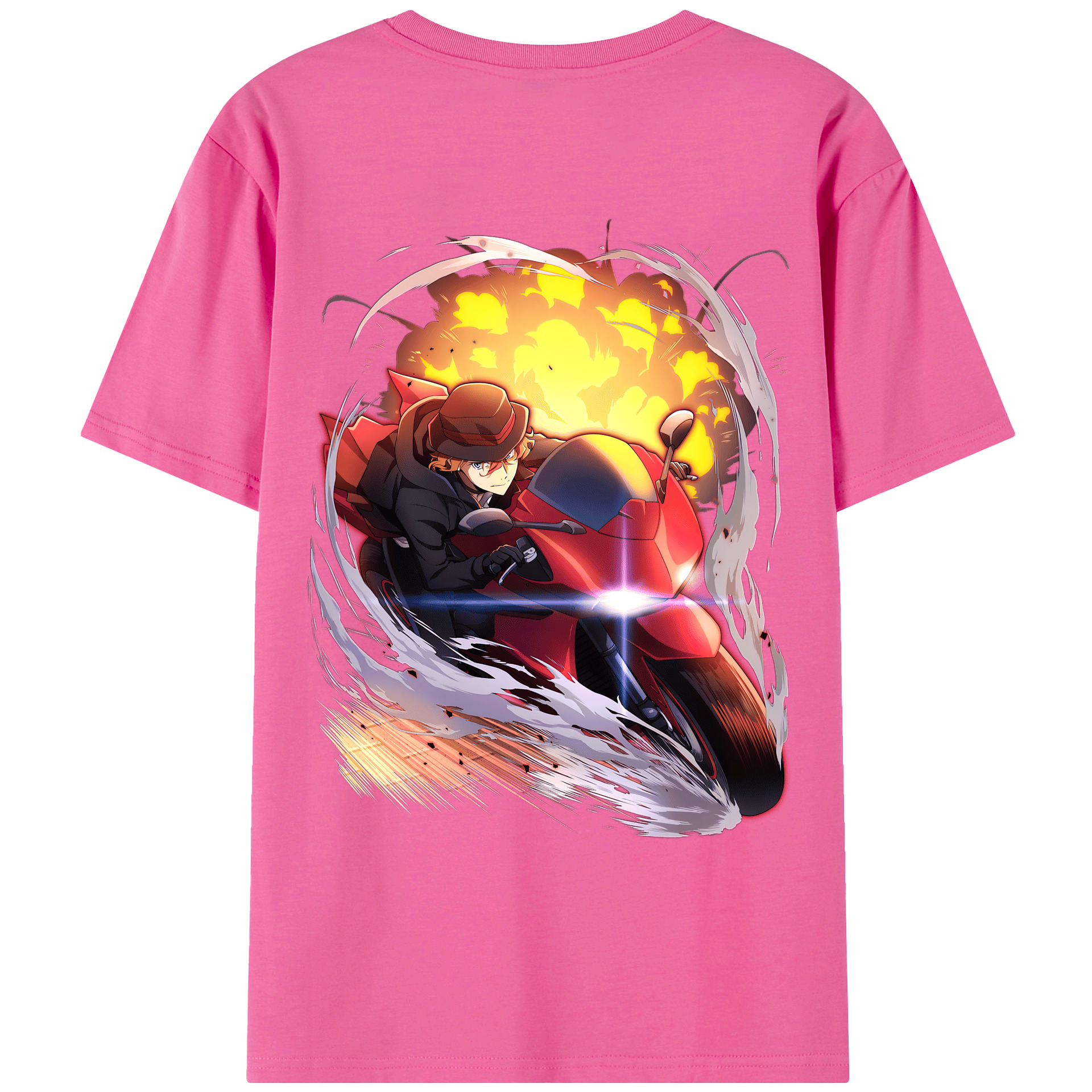 （画像用） 文豪ストレイドッグス Bungo Stray Dogs レディース半袖Tシャツ(バックプリント)